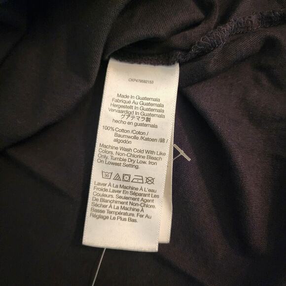 Madewell Vintage Crewneck Cotton T-Shirt in Gray M2232 Women's SZ XXS NEW - Picture 5 of 10